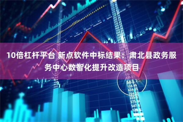 10倍杠杆平台 新点软件中标结果：肃北县政务服务中心数智化提升改造项目